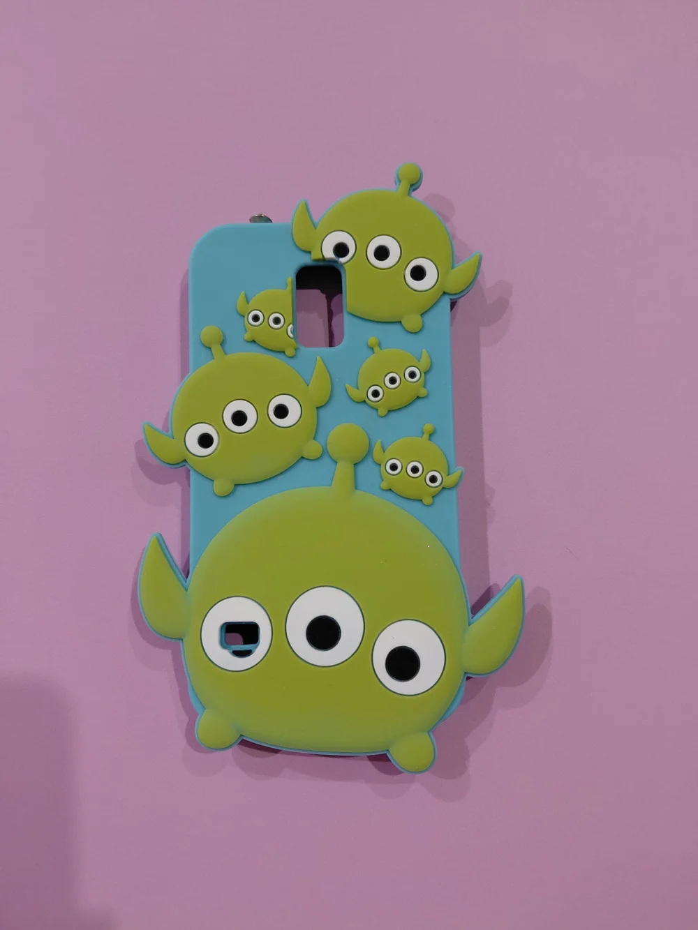 Samsung Galaxy S8 Toy Story Phone Case With Jewerly Plug Yellow